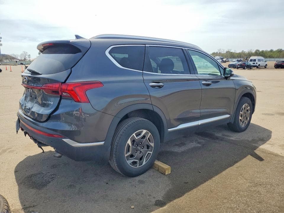 2023 HYUNDAI SANTA FE BLUE 3