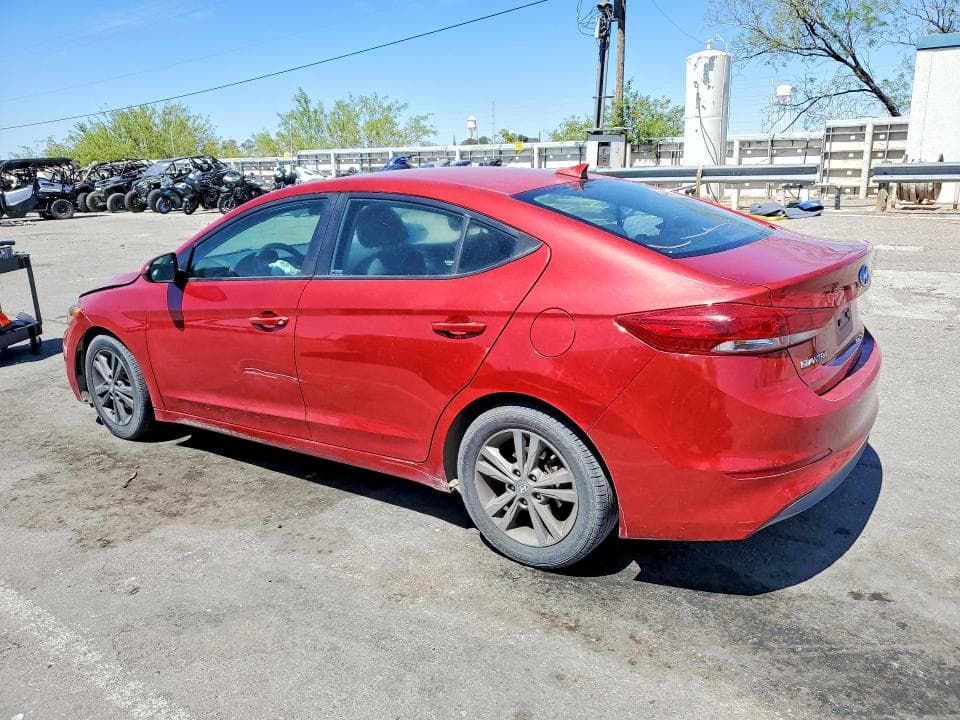2018 HYUNDAI ELANTRA SEL 2