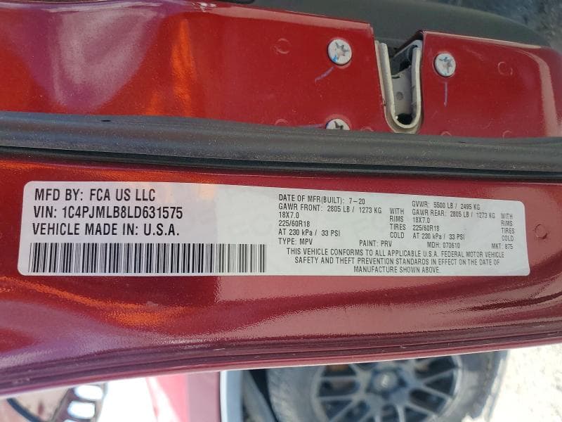 2020 JEEP CHEROKEE LATITUDE PLUS 13