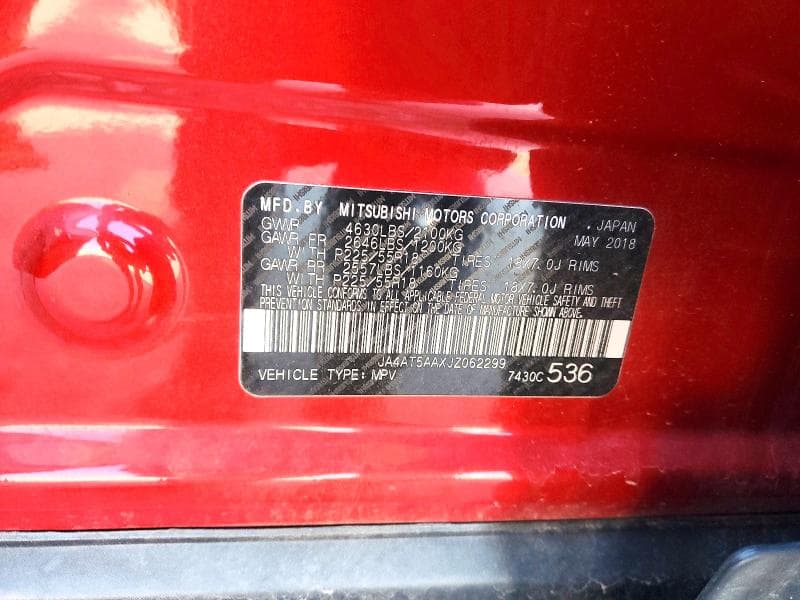 2018 MITSUBISHI ECLIPSE CROSS SE 13