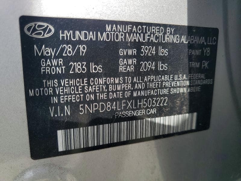 2020 HYUNDAI ELANTRA VALUE EDITION 12