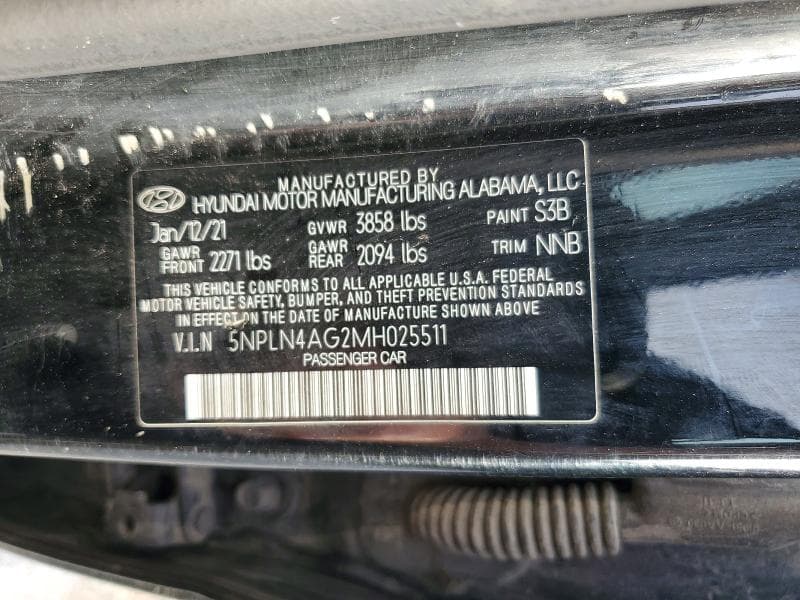 2021 HYUNDAI ELANTRA SEL 13