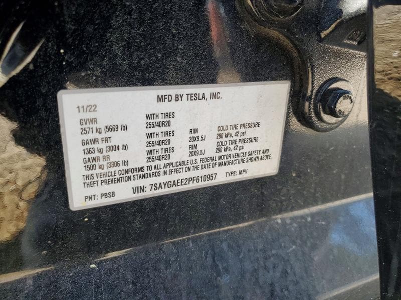 2023 TESLA MODEL Y 13
