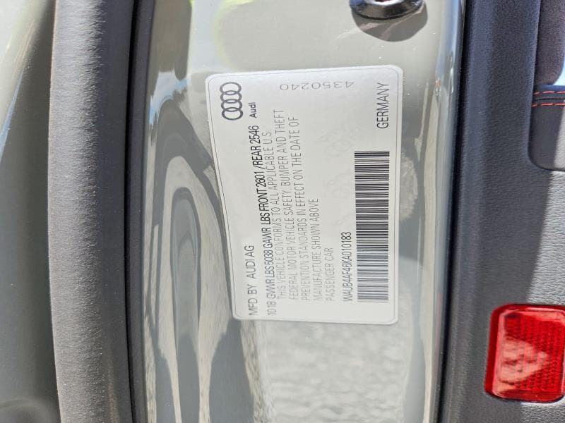 2019 AUDI S4 PREMIUM PLUS 12