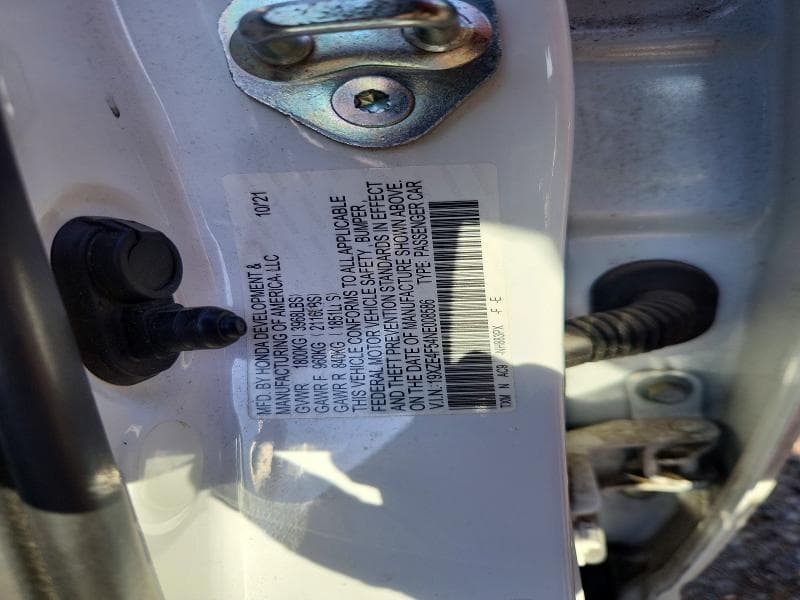 2022 HONDA INSIGHT EX 12