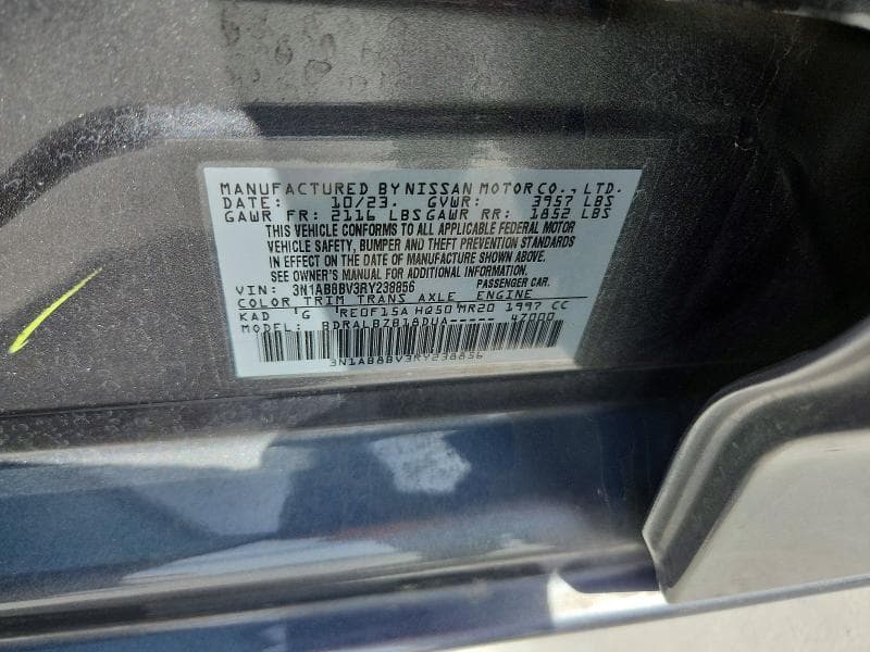 2024 NISSAN SENTRA S 13