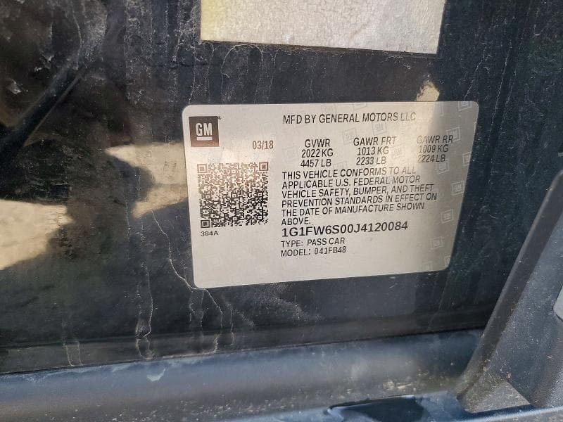 2018 CHEVROLET BOLT EV LT 12
