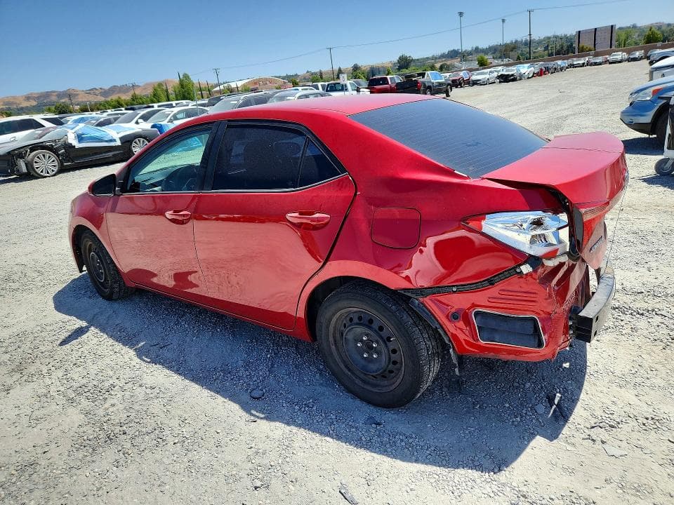 2018 TOYOTA COROLLA LE 2