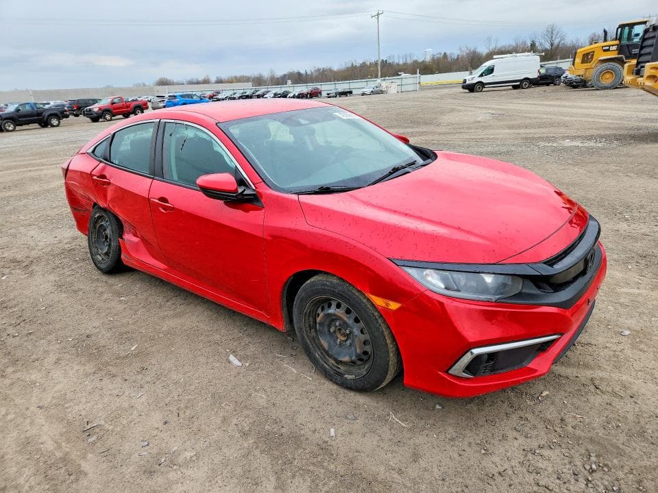 2019 HONDA CIVIC LX 4