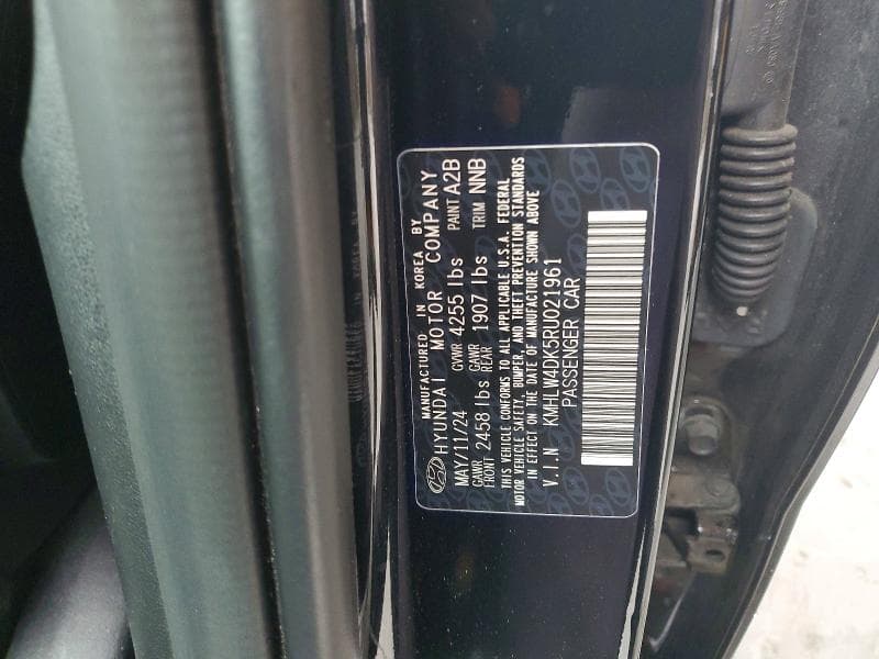 2024 HYUNDAI ELANTRA N BASE 12