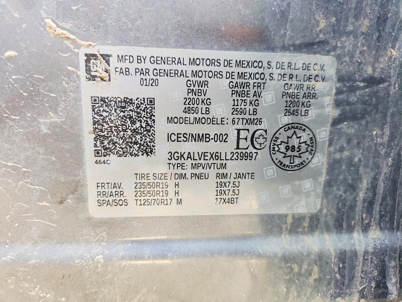 2020 GMC TERRAIN SLT 13