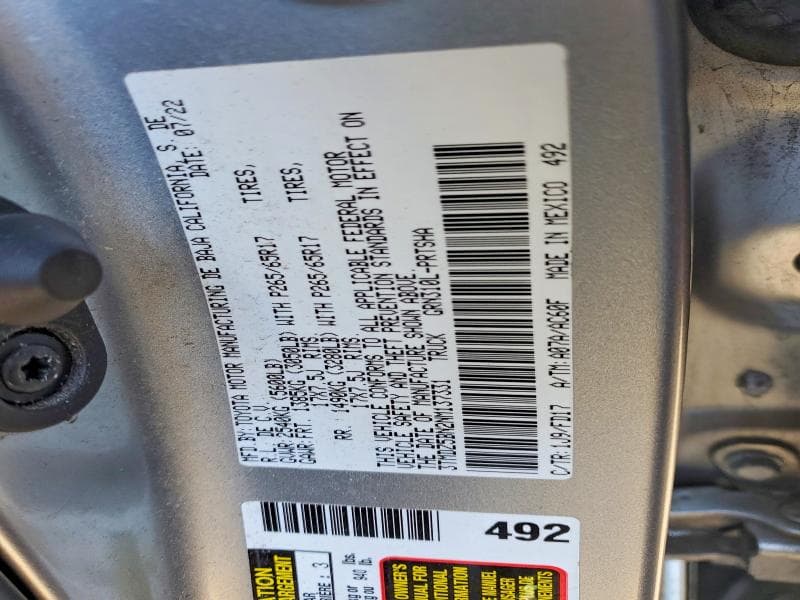 2022 TOYOTA TACOMA TRD SPORT 12