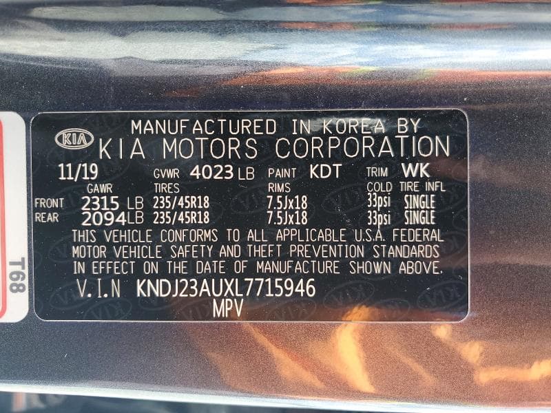 2020 KIA SOUL X-LINE 13