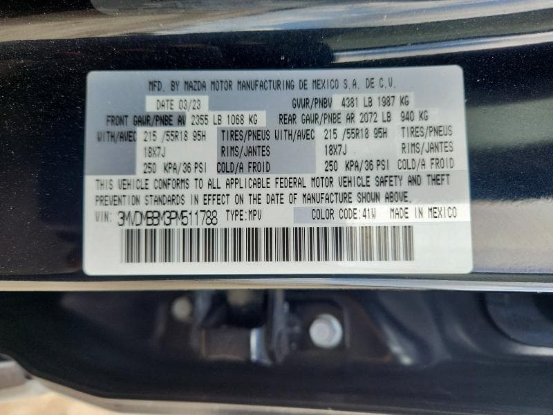 2023 MAZDA CX-30 SELECT 13