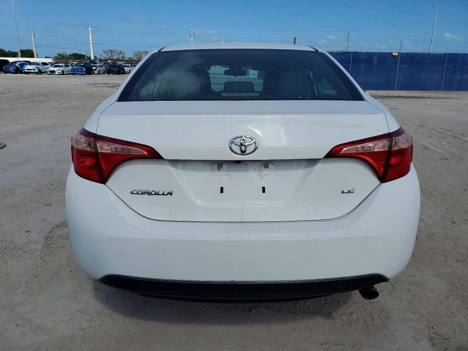 2018 TOYOTA COROLLA LE 6