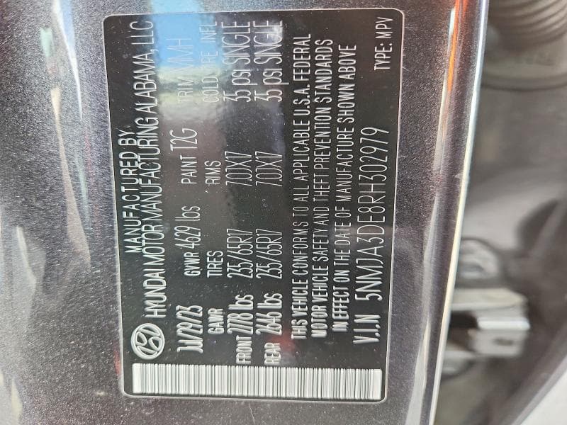 2024 HYUNDAI TUCSON SE 13