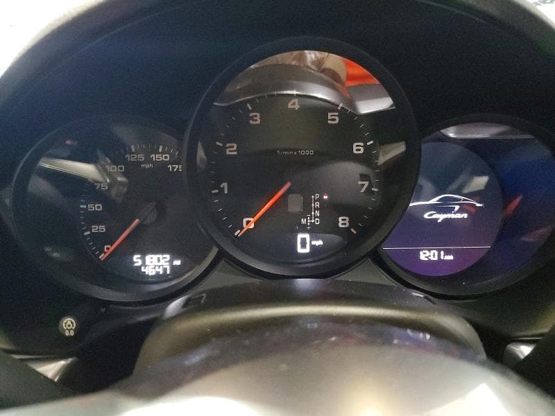 2018 PORSCHE CAYMAN 9