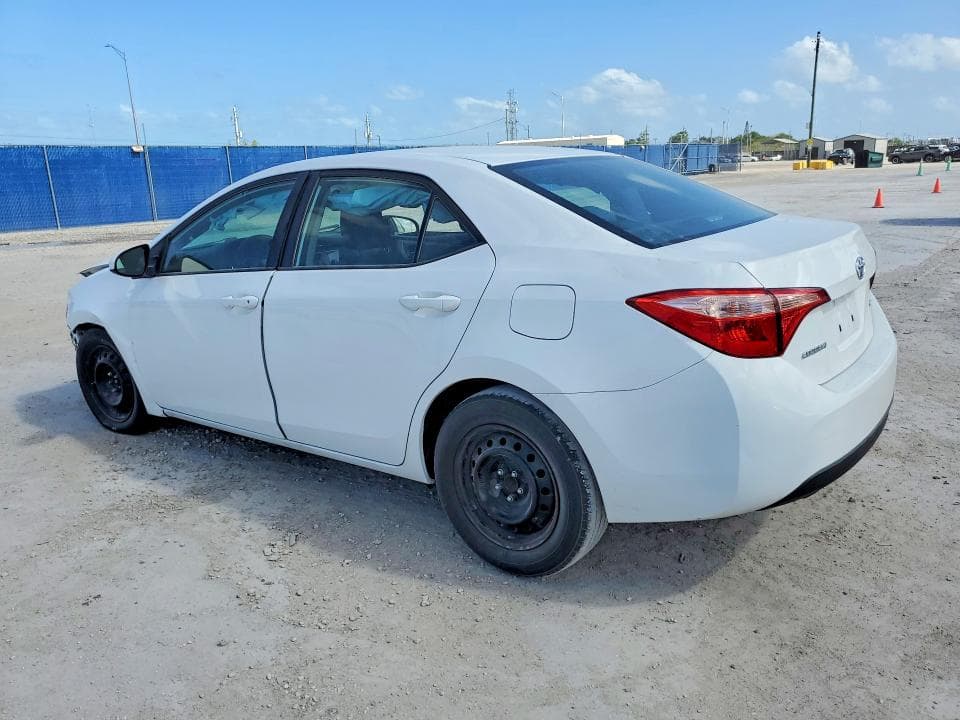 2018 TOYOTA COROLLA LE 2