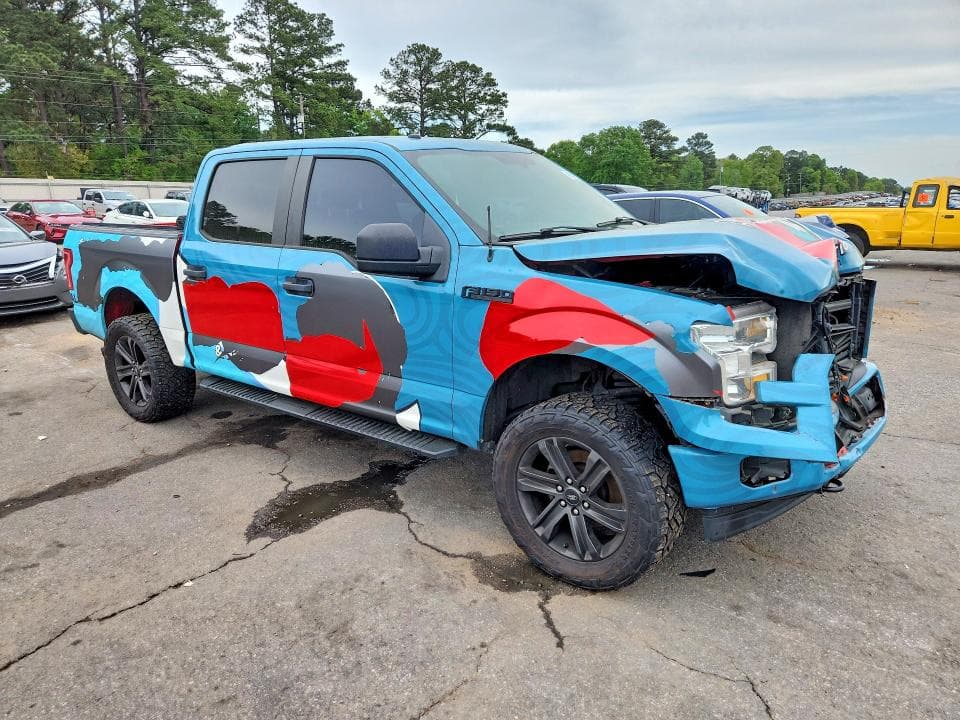 2017 FORD F150 SUPERCREW 4