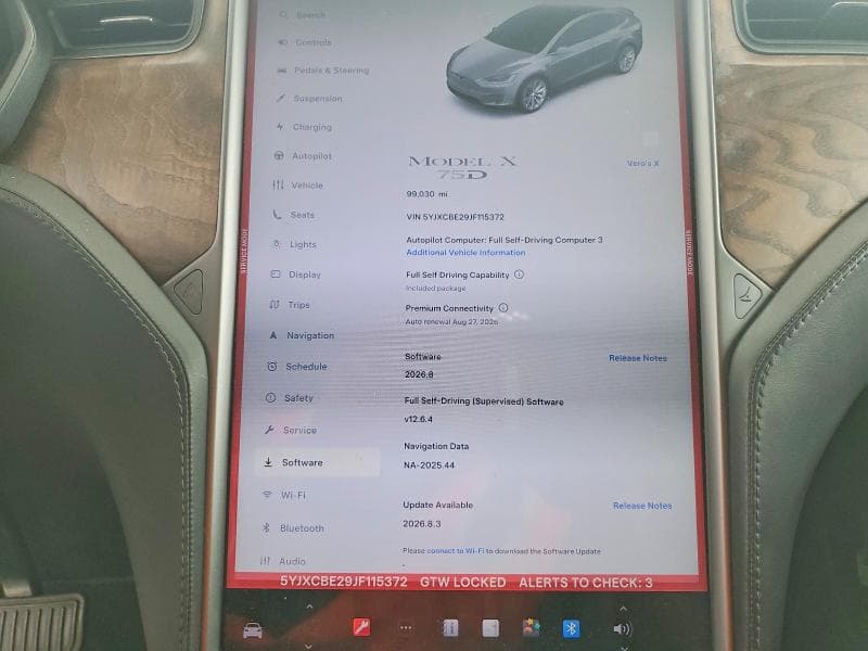 2018 TESLA MODEL X 9
