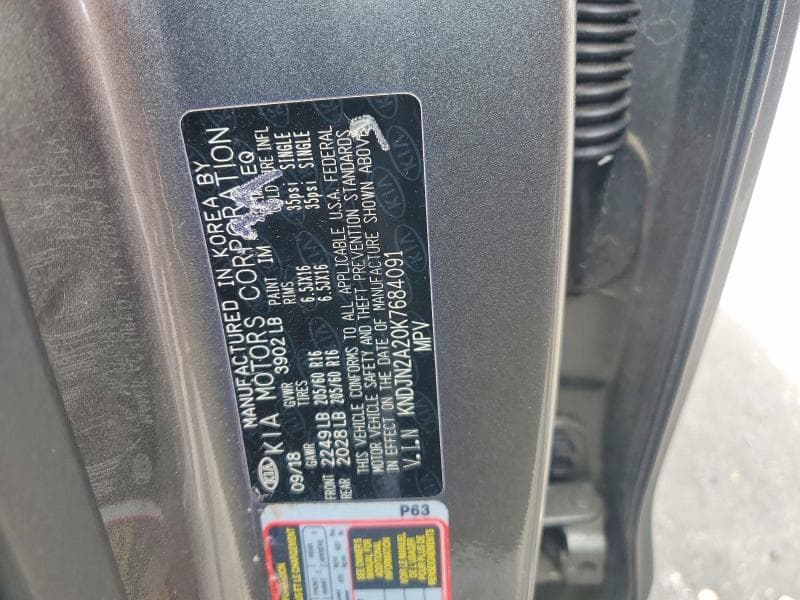 2019 KIA SOUL BASE 12