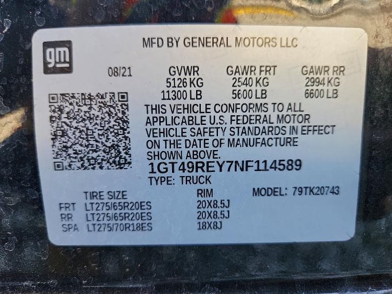 2022 GMC SIERRA K2500 DENALI 12