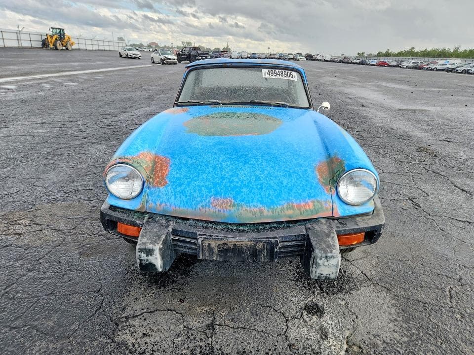 1979 TRIUMPH CAR SPITFIRE 1500 5