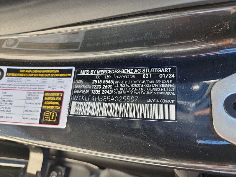 2024 MERCEDES-BENZ E 350 4MATIC 12