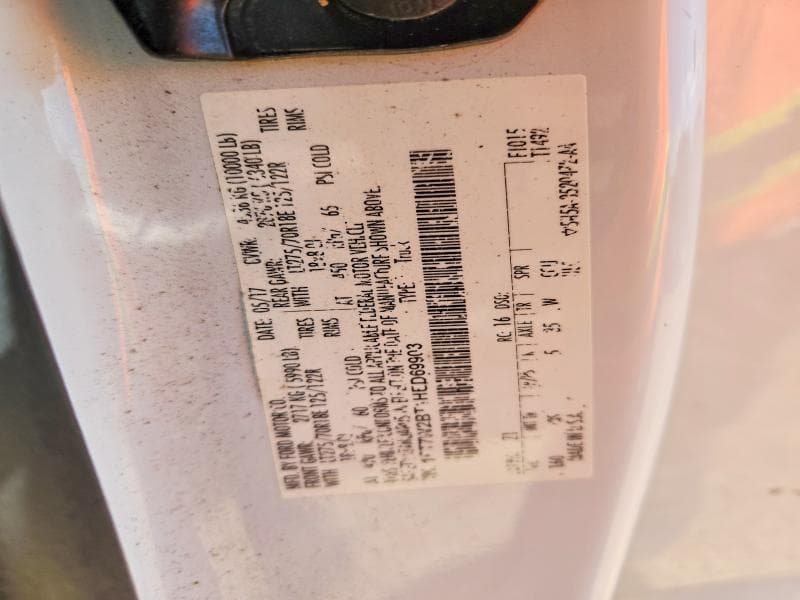 2017 FORD F250 SUPER DUTY 12