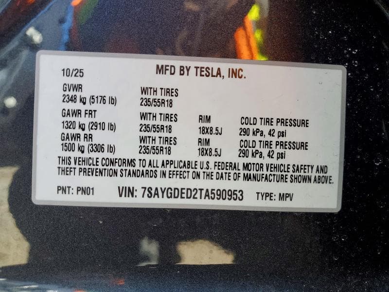 2026 TESLA MODEL Y 14