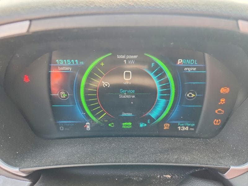 2017 CHEVROLET VOLT LT 9