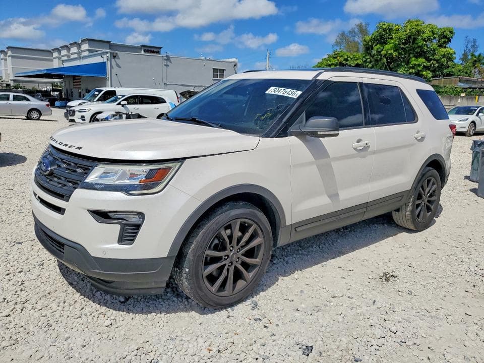 2018 FORD EXPLORER XLT - 1