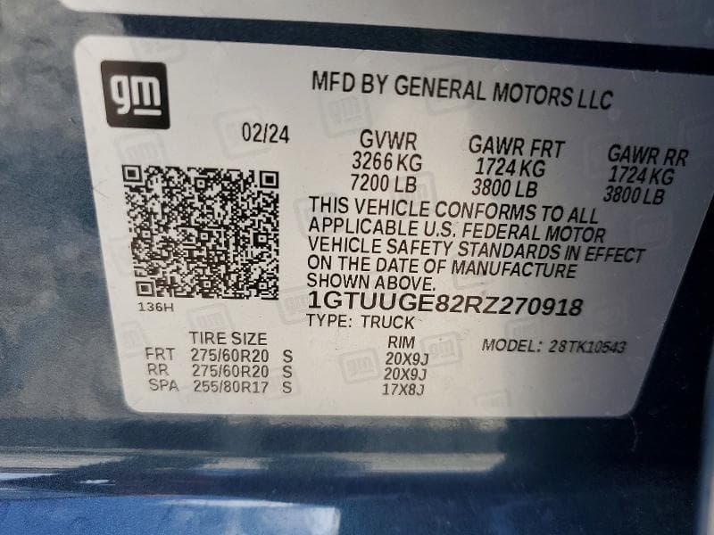 2024 GMC SIERRA K1500 DENALI 12