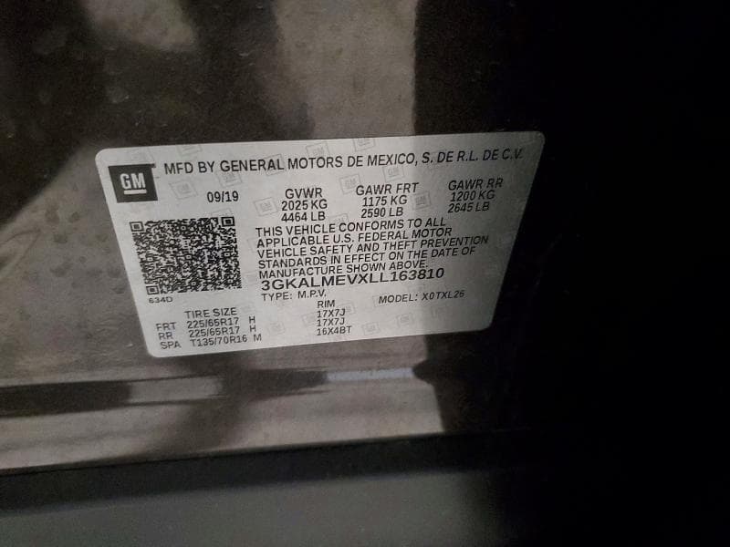 2020 GMC TERRAIN SLE 13