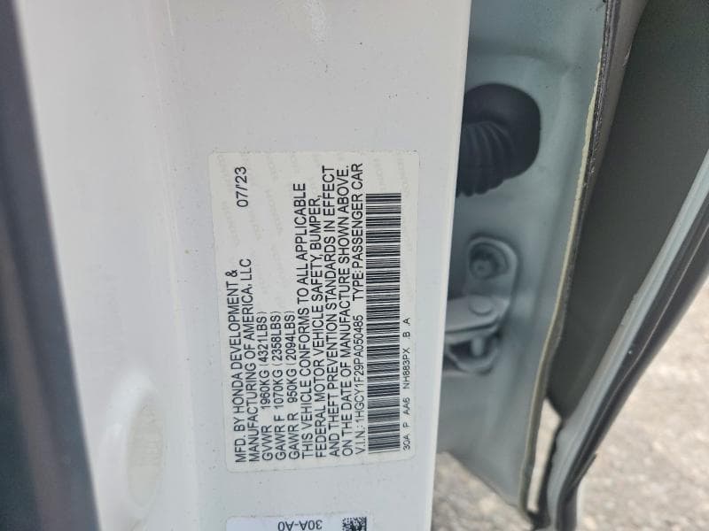 2023 HONDA ACCORD LX 12