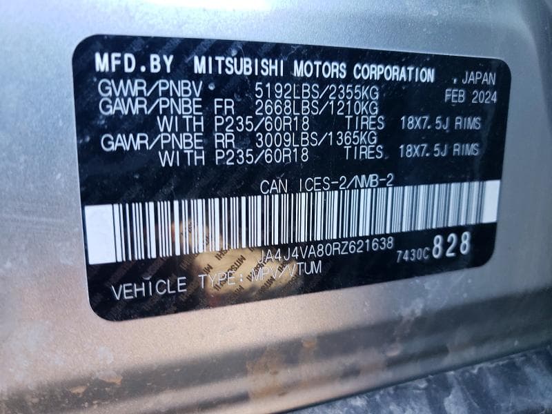 2024 MITSUBISHI OUTLANDER SE 26