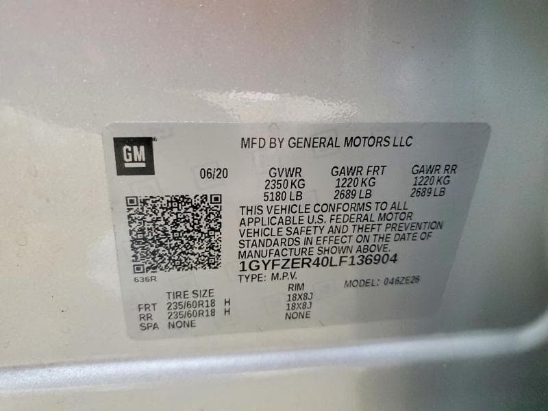 2020 CADILLAC XT4 SPORT 12