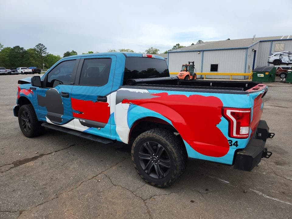 2017 FORD F150 SUPERCREW 2