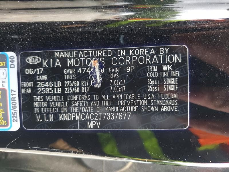 2018 KIA SPORTAGE LX 12