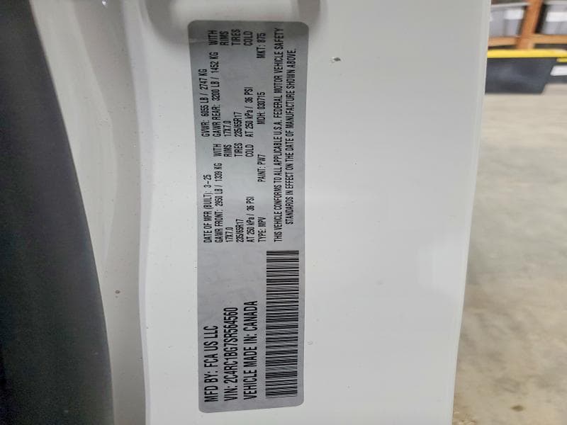 2025 CHRYSLER PACIFICA SELECT 13