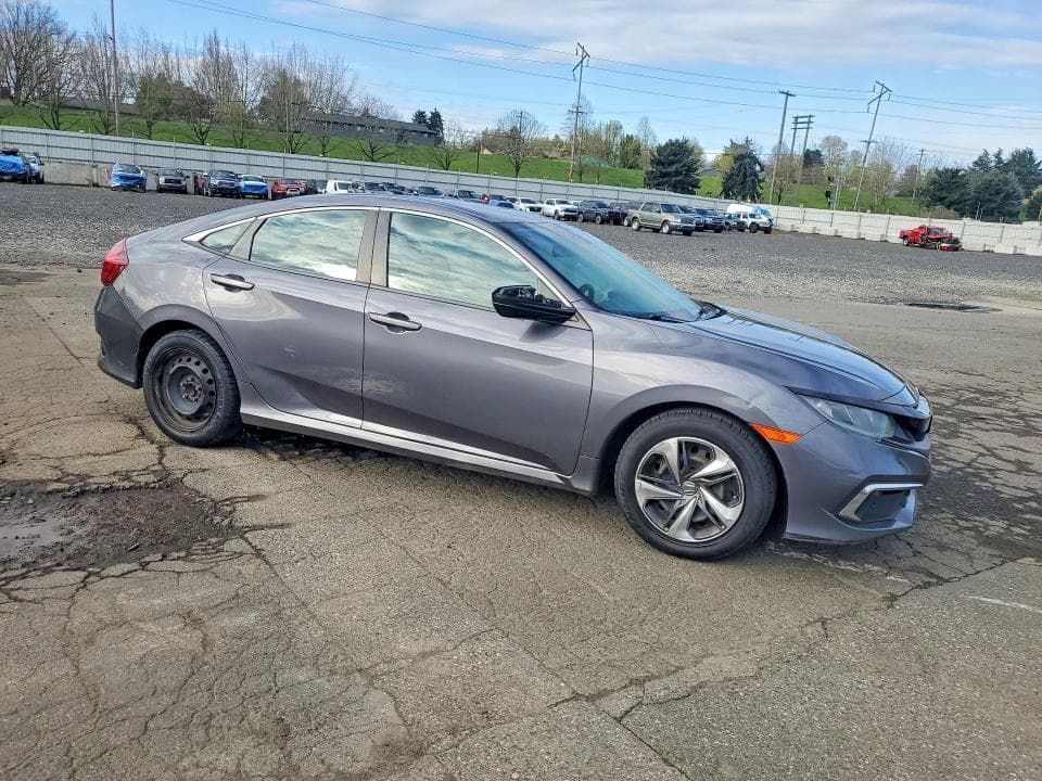 2019 HONDA CIVIC LX 4