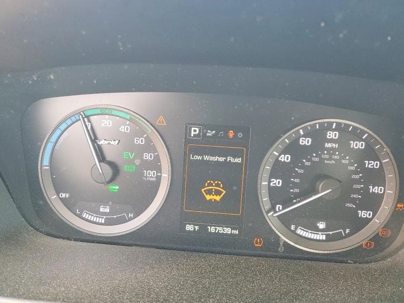 2017 HYUNDAI SONATA HYBRID SE 9