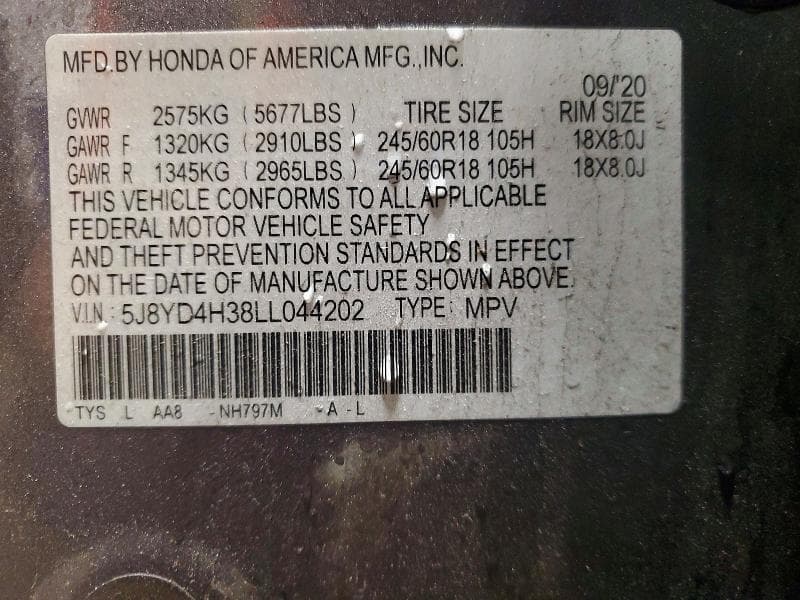 2020 ACURA MDX 13