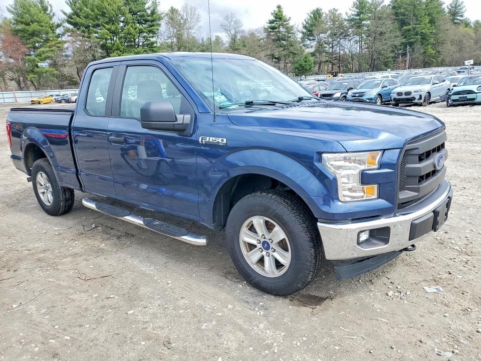 2017 FORD F150 SUPER CAB 4