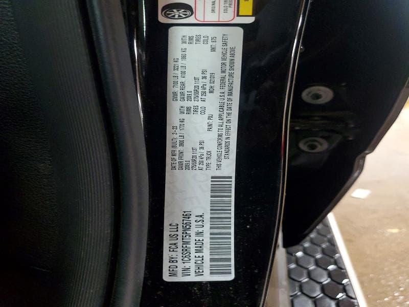 2023 RAM 1500 BIG HORN 12
