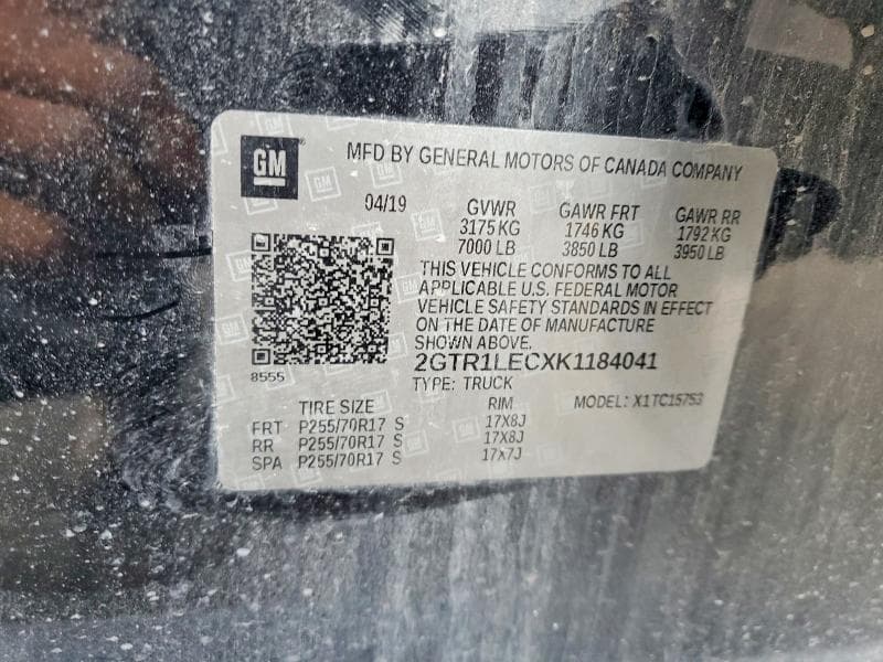 2019 GMC SIERRA LIMITED C1500 13