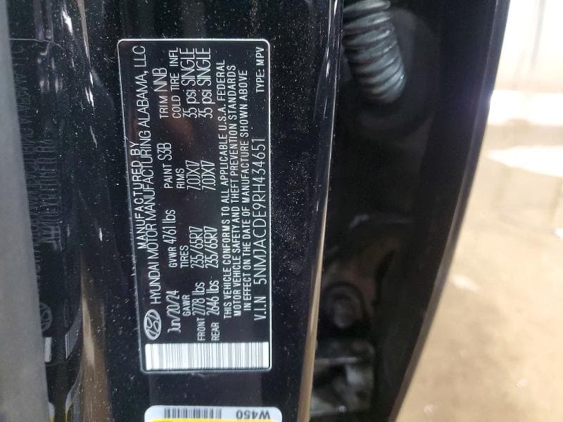 2024 HYUNDAI TUCSON SE 12