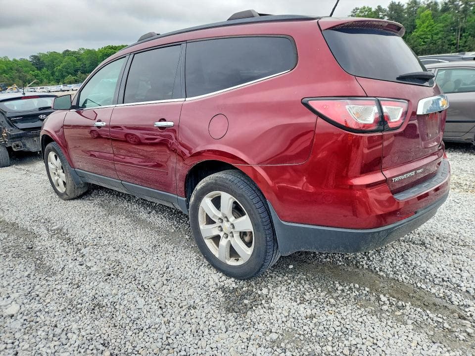 2017 CHEVROLET TRAVERSE LT 2
