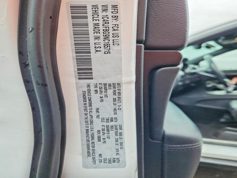 2022 JEEP GRAND CHEROKEE LIMITED 13