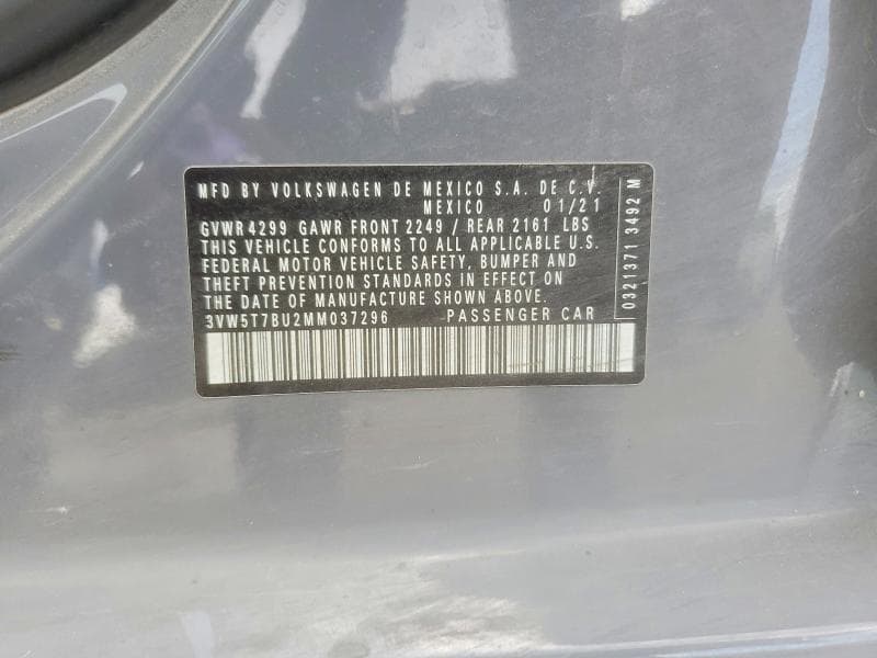 2021 VOLKSWAGEN JETTA GLI 12